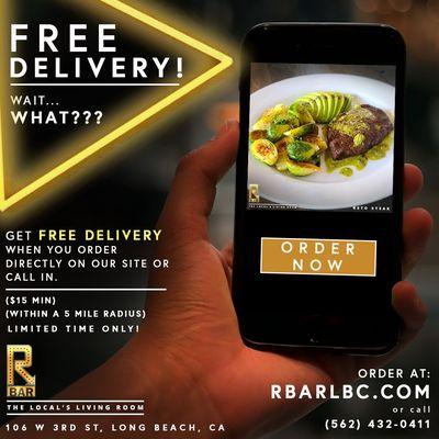 FREE DELIVERY!!