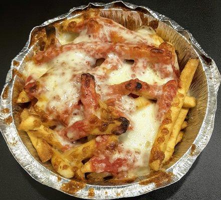 Pizza fries.