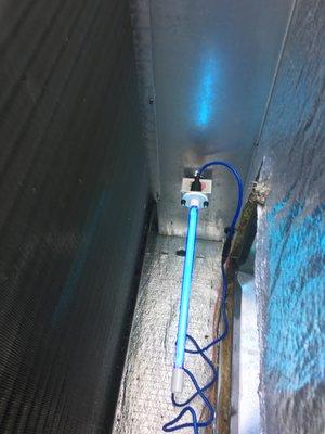 UV Light Install