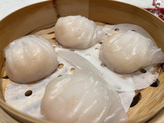 Shrimp dumpling (Har gow) is was just ok.