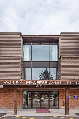 We're located in the Valley Professional Building