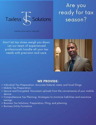 Comprehensive Tax preparation and Financial Planning virtually saving you time and money.