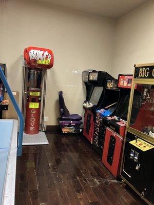 Game room at Fiesta Hall.