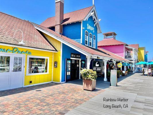 Colorful shops