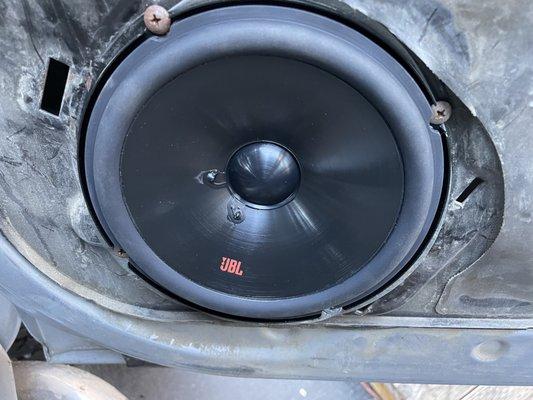 New JBL 6 1/2 mid bass door speakers with 1" tweeter's