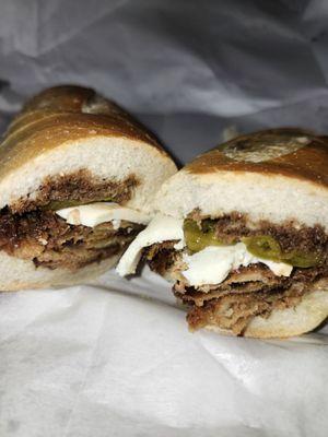 Breaded eggplant fresh mozzarella and log hots