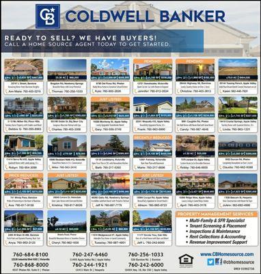 Our monthly look at listings we have on the market.