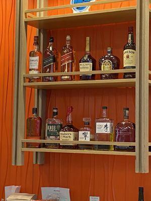 Bourbon selection