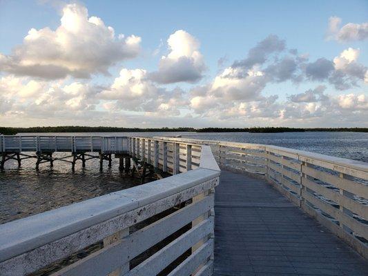 One of the boardwalks