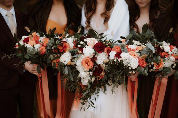 Fall Wedding Flowers in Maryland