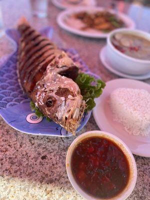 Thai Style Red Snapper Fish