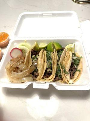 Steak tacos