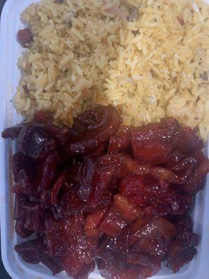 5. Boneless Ribs Combo Plate