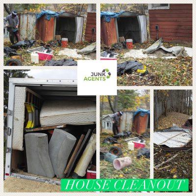 House cleanout and shed removal