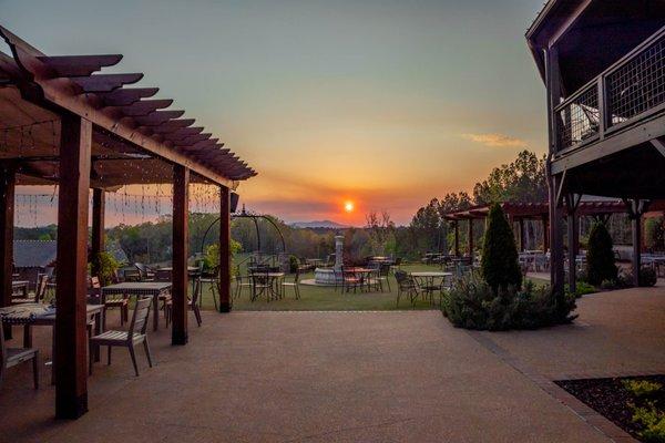 Tasting Room Sunset!