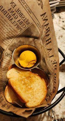 Mango Butter and Cuban Pressed Bread