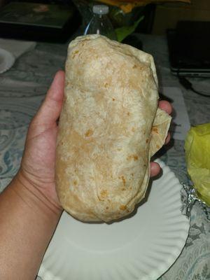 Asada burrito