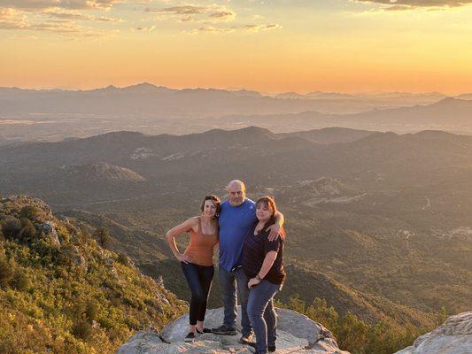 Look out at Sierra Prieta