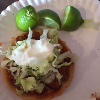 Sope with Adobaba (pork)