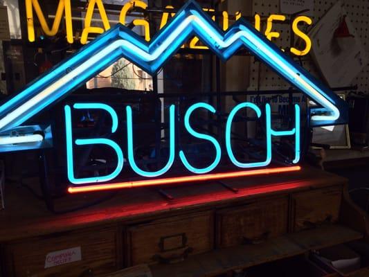 Good selection of neon beer signs