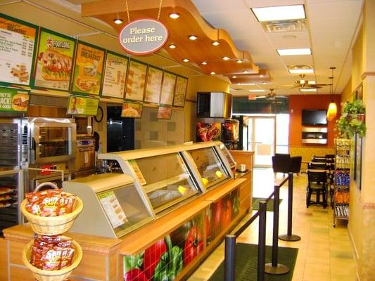 Subway when it first opened.