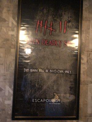 Escape Room Poster