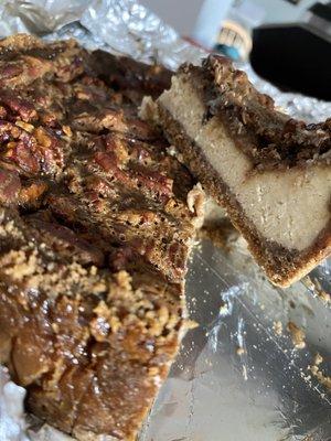 Pecan pie cheesecake