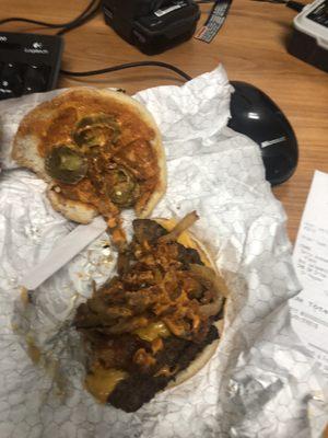 Not my chicken sandwich that I ordered.