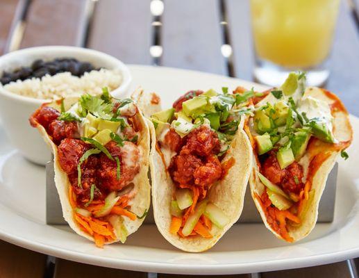 Honey Chipotle Shrimp Tacos