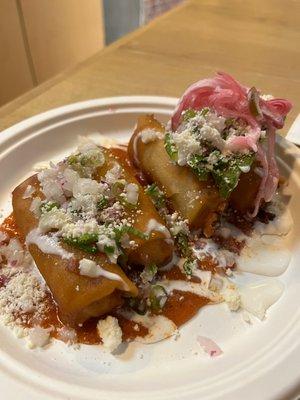 Lumpia Enchiladas