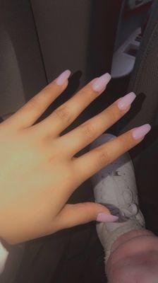 Pink Nails