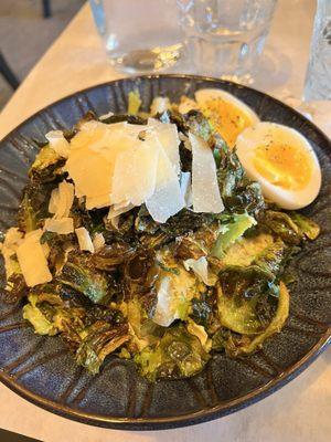 Caesar with 7min egg