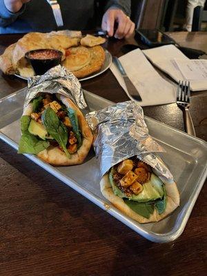 Avocado Sandwich with BBQ tofu