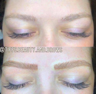 Microblading and shading