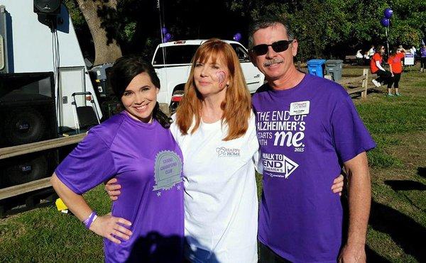 Happy at Home owners participating in The Walk to End Alzheimer's