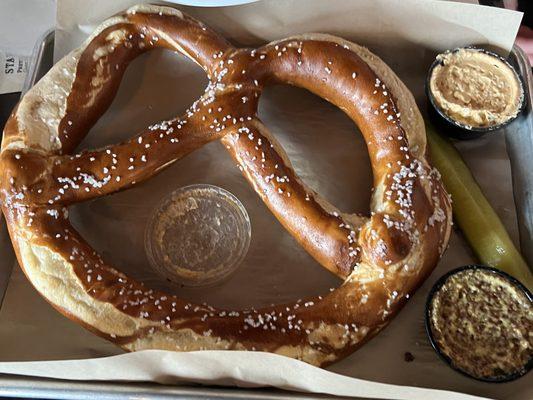 Bavarian pretzel