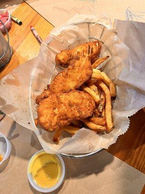 Crispy Chicken Tenders Meal