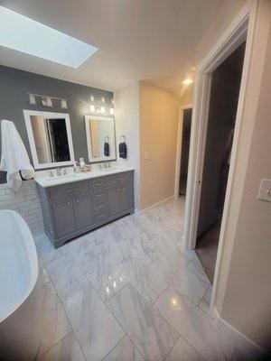 Bathroom remodeling