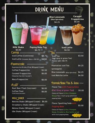 Drink Menu