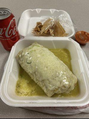 Wet Burrito (carne asada)