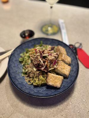 Ginger scallion noodles