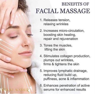 Facial Massage is included in every Signature Facial!