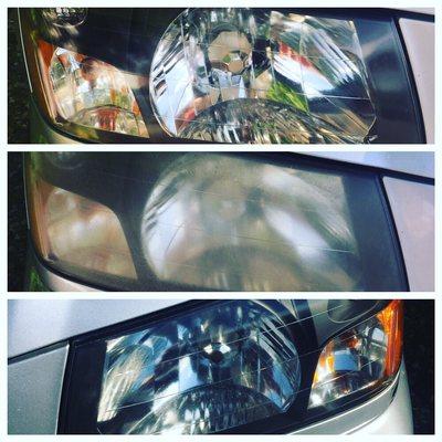 Headlight restoration