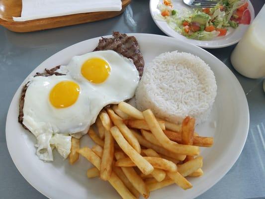 Delicous Churrasco and huge portion for the price!