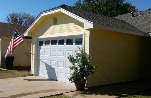 After, garage side