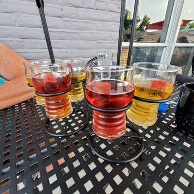 The Cider flight.