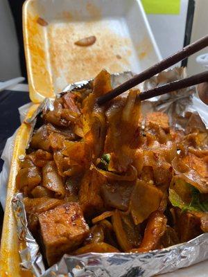 Spicy Tofu Drunken Noodles