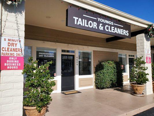 New signs for our Dry Cleaners in westlake Village