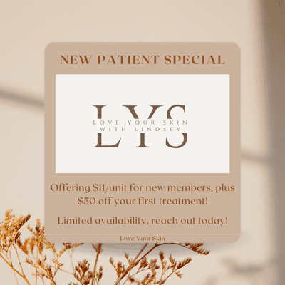 New patient special! Starting 2/19/23