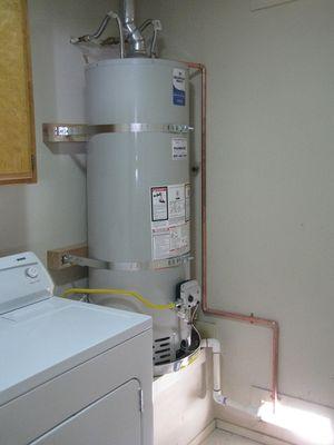 A proper and thorough water heater installation.